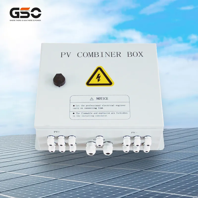 Scatola combinatore a 8 corde impermeabile Ip65 all'ingrosso 1000v scatola combinatore fotovoltaico scatola combinatore solare pannello solare