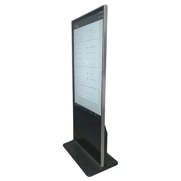 Reclameapparatuur Touchscreen Stand Display Kiosk Met Lcd