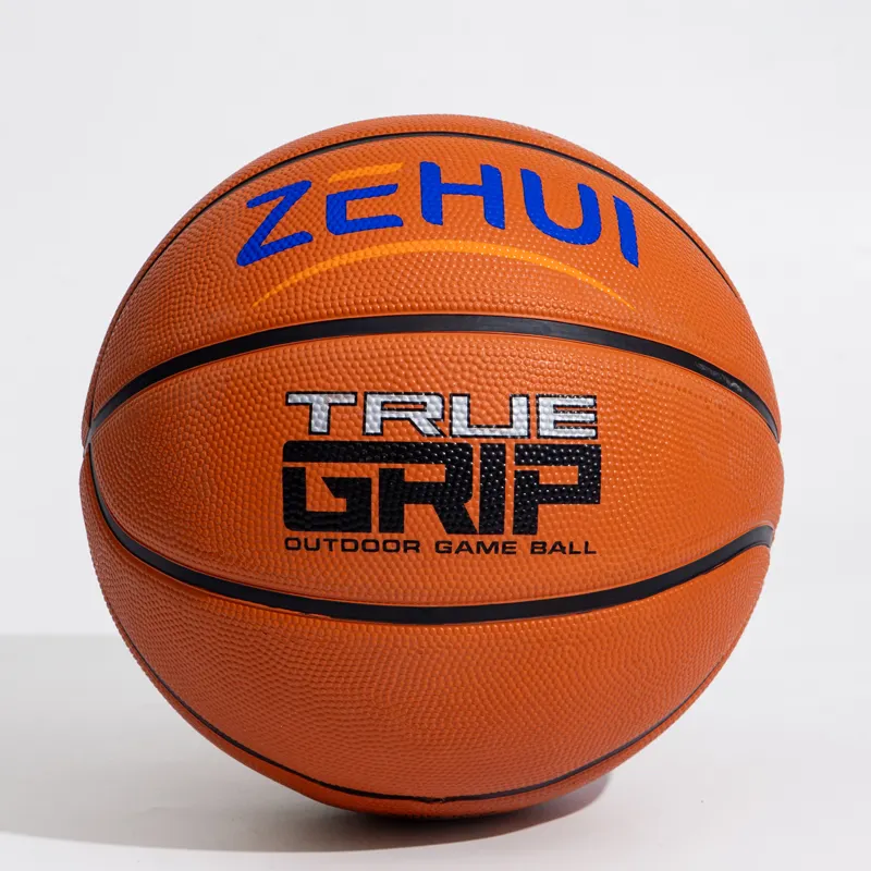 Zehuisports gomma naturale piena di gomma foto personalizzata miglior College all'aperto più pollici palla da basket Online originale da acquistare