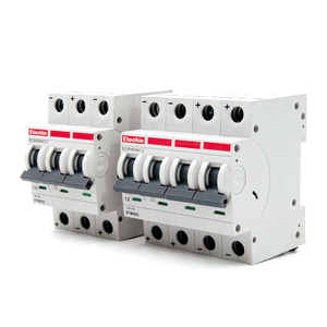 Tipos de CC de mini disyuntor 1 polo C20 mini disyuntor 16AMP 415V disyuntor en miniatura