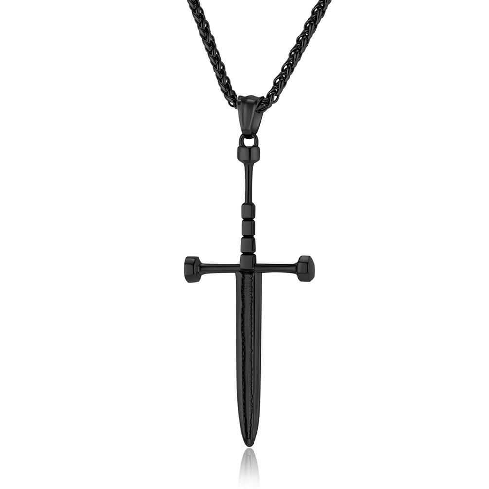 Black PL002 chain, 3mm x 60cm