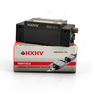 Guía de riel de movimiento lineal estándar de precisión HXHV HGH15CA CNC con bloque Tipo de carga pesada