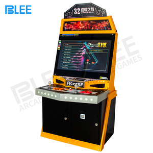2人用ストリートファイターゲーム32インチアーケードビデオゲームコンソールコイン式ゲーム機