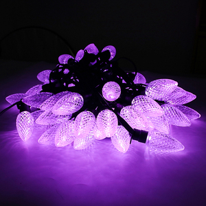 Luces navideñas permanentes C7 C9 Digital Bullet Head Shell Christmas RGB LED Light String para Decorativo DC5V12V - Product Image 2