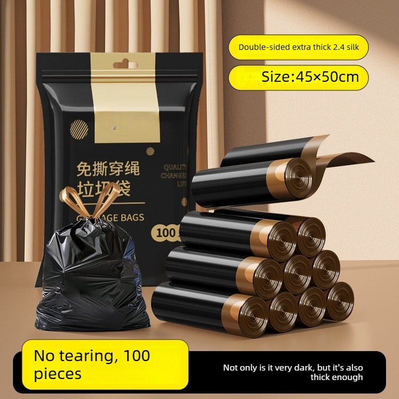 100 pieces of drawstring tear-free