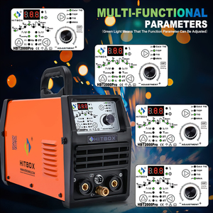 HBT2000Proパルス溶接機4 in 1 ARC/ TIG/ TIGパルス/コールドTIG機能2T4T半自動溶接機