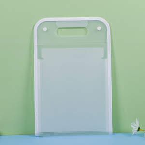 便携式a 4尺寸13口袋纯色垂直扩展文件夹手风琴文件袋，带双扣 - Product Image 3