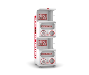 WANGER BAO Quelle Hersteller von Gashapon Machine Custom Gacha Kapsel automat mit QR-Code Zahlung Twisted Egg Gachapon