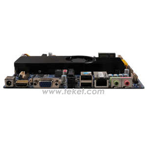 Intel-placa base Atom D2700 Mini-ITX, ION3-D2700TN con nVidia ION3 para HTPC, placa fina para placa base industrial - Product Image 3