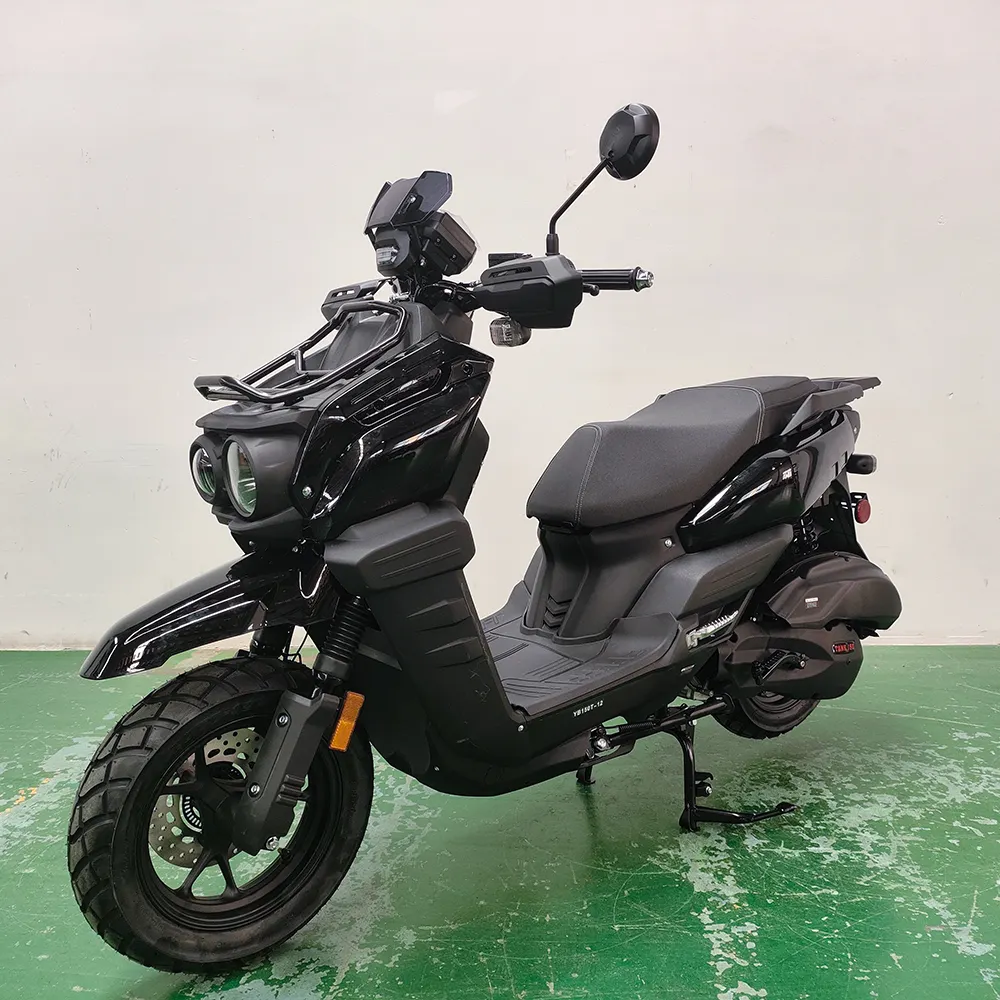 EPA Dot xăng động cơ 150cc 200cc gas scooter điện Max Tốc độ 85 km/h phía trước đĩa phanh ABS hệ thống cho người lớn