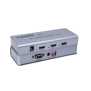 high quality <strong>HDMI</strong> <strong>Splitter</strong> 1x2 support 4k 60hz <strong>HDMI</strong> <strong>splitter</strong> <strong>1</strong> <strong>input</strong> <strong>2</strong> <strong>output</strong> - Product Image 1