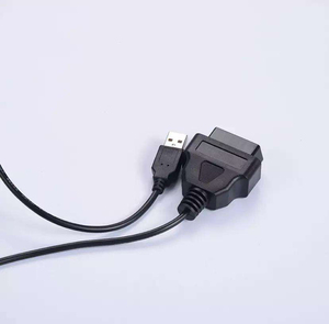OBDII 16Pin Female to DB9P Female With USB J1962Test <strong>OBD2</strong> to DB9P USB Cable for VGA Interface Diagnostic DIY <strong>Programming</strong>