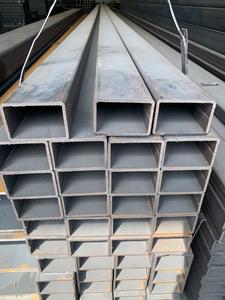 溶接ERW炭素鋼パイプQ345金属管6M 12M中空正方形構造鉄