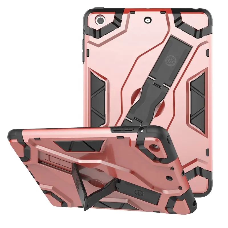 Funda plegable con mango para tableta, carcasa protectora de TPU para iPad Mini 3 2 1, venta al por mayor