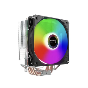 Ultimate PC Performance CPU Cooling Solution with 4-Pipe Copper <strong>Heatsink</strong> &amp; RGB LED Fan Heatpipe Type for Processor Application - Product Image 5