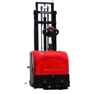 Palet istifleyici 2 Ton 2 metre elektrik kendinden yükleme elektrikli el istifleyici tam elektrikli 2000kg 5000mm - Product Image 4