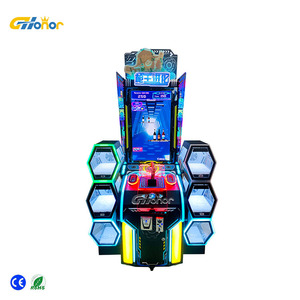 Serin ve ilginç silah kralı atış makinesi eğlence oyun merkezi jetonla çalışan tahta Metal makinesi İngilizce dil - Product Image 4