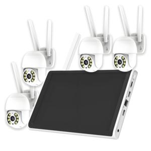 4*3MP HD NVR Home <strong>Monitoring</strong> <strong>System</strong> Wi-Fi CCTV <strong>Camera</strong> Security Featuring Night Vision Motion Detection CMOS Sensor HDD SD Card - Product Image 1