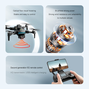 新型XT505全球定位系统无人机专业双摄像头5G WIFI FPV光流避障无刷电机四轴飞行器遥控无人机 - Product Image 4