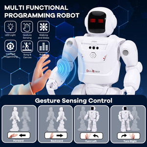 Coole Intelligenz Pädagogische Gesten erkennung Infrarot-RC-Roboter Programmier bare Fernbedienung Roboters pielzeug für Kinder