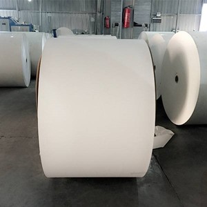工厂价格190 + 18gsm聚乙烯铜版纸用于纸杯单面聚乙烯铜版纸 - Product Image 1