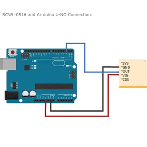 DIYmall RCWL-0516 Mikrowellen-Doppler-Radar-Sensor-Schalter-Modul Bewegungsmelder-Sensor-Modul für Arduino