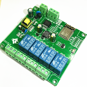 ESP8266 WIF modulo relè a 4 canali ESP-12F scheda di sviluppo Wifi DC 5V 7-28V 30A per il controllo Wireless Smart Home - Product Image 3