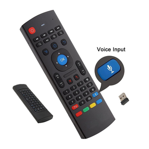 Teclado Air Mouse inalámbrico de doble cara 2,4G Control remoto Micrófono retroiluminado Air Mouse Mini Mouse - Product Image 5