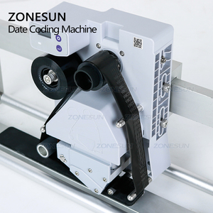 ZONESUN Halbautomati scher intelligenter Datums codierer Chargen produktions nummer Druck datum Codier maschine für Etikett ier maschine - Product Image 3