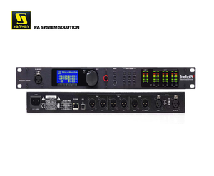 PA2专业音频数字信号处理器数字扬声器处理器2输入6输出音乐会金属外壳 - Product Image 1