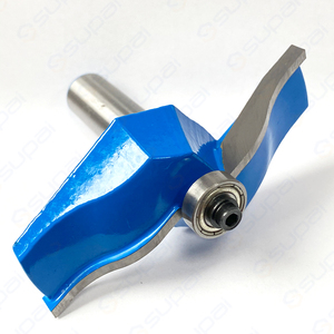 SUPAL 12 Shank1/2 "Schaft Runde über Schiene Stile Cove Panel Raiser Holz fräser <span class=keywords><strong>Bit</strong></span> Zapfen schneider Hartmetall Wolfram Stahl Schaft fräser - Product Image 2