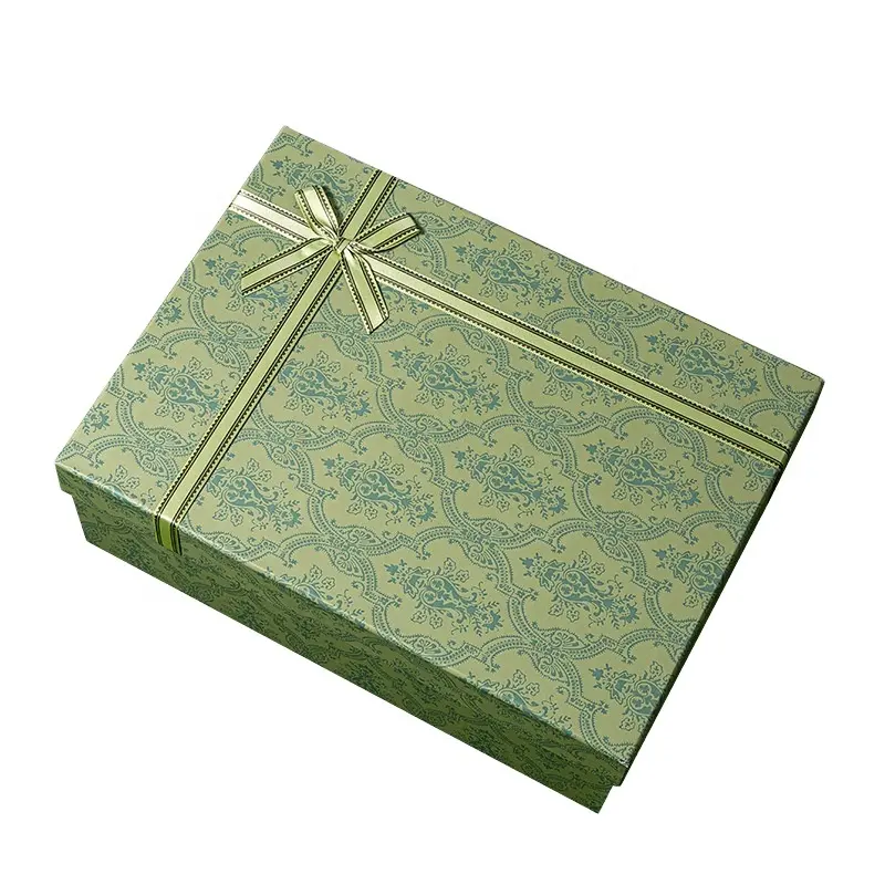 Preto atacado personalizado logotipo Premium luxo papelão papel presente caixa papel criativo embalagem caixa personalizada fita arte