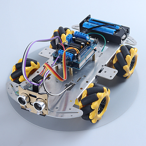Tscinbuny Mecanum Wheel monostrato in lega di alluminio per auto Kit telecomando modulo elettronico per Arduino Project