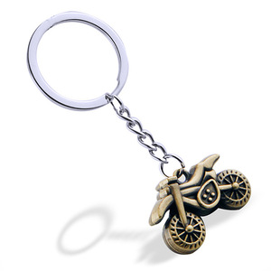 <strong>New</strong> Design Cool Luxury Metal <strong>Keychain</strong> Car Key Chain Key Ring Motorcycle Key Chain for Creative Simulation Gifts - Product Image 5