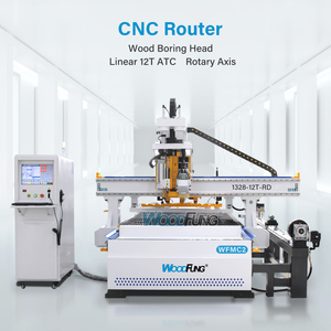 WFMC2 CNC Router with Vacuum Bed and <strong>Automatic</strong> <strong>Loading</strong> <strong>System</strong> - Product Image 4
