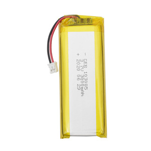 Geb แบตเตอรี่ลิเธียมโพลิเมอร์แบบแบนชาร์จไฟได้11.1Wh 103085 V 3.7V 3000mAh พร้อมขั้วต่อและ PCM - Product Image 1