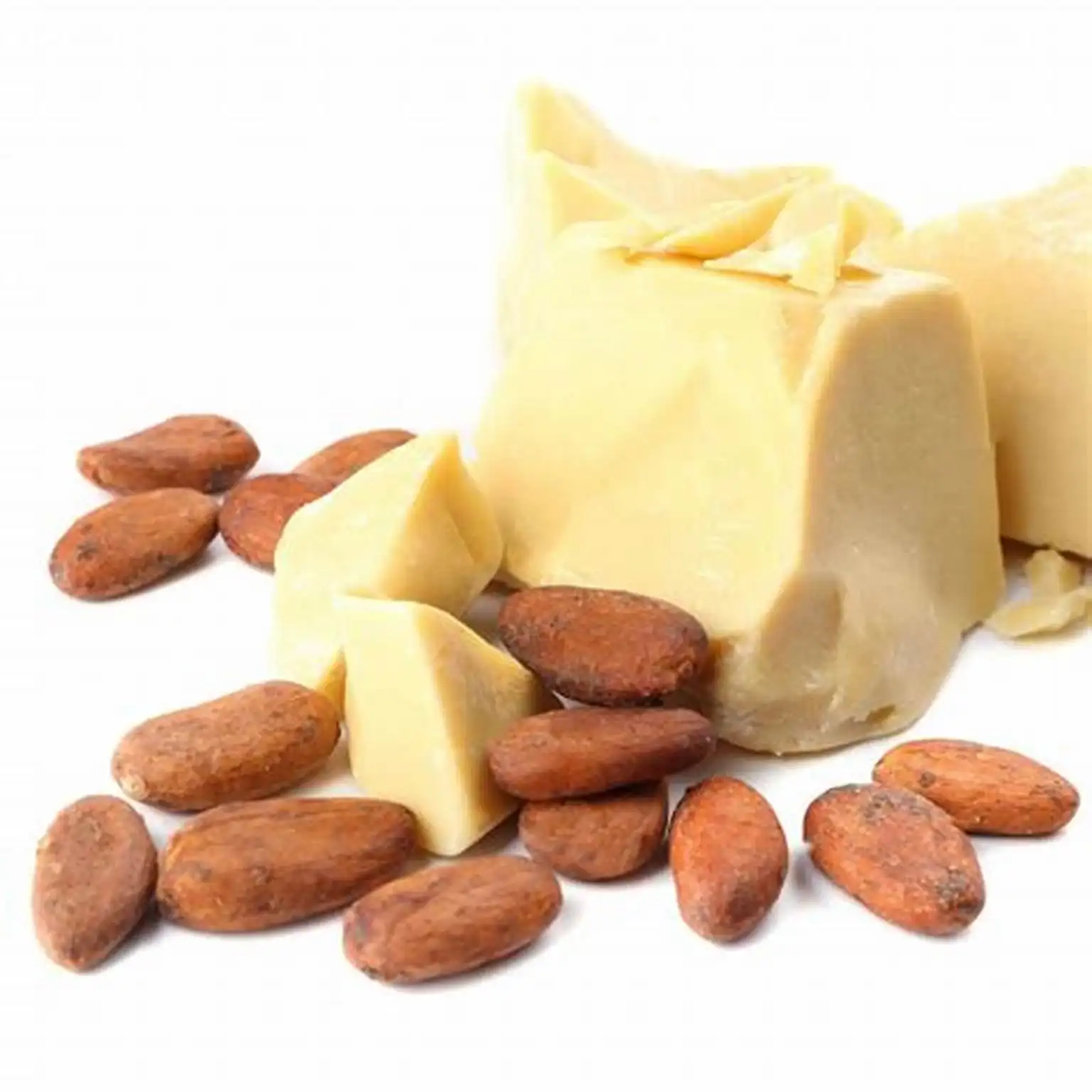 Miglior puro naturale grezzo burro di cacao ingredienti