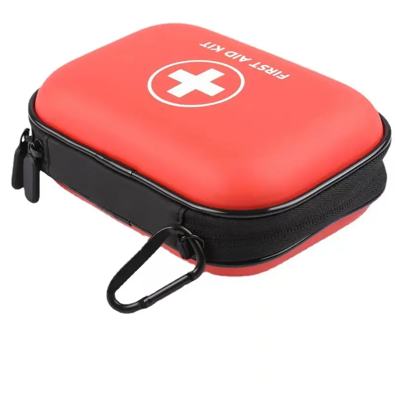 Kit DE EMERGENCIA impermeable PU de 24 piezas, kit de almacenamiento de emergencia pequeño para coche familiar médico