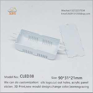 New Design Plastic Light Devices Enclosure for Led Driver 90*31*21mm LED Driver case Mini <strong>Tiny</strong> Usb Batteries Box CLED38 - Product Image 4