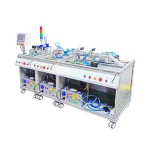 Automatic PLC Control Mechanical Modular Production <strong>System</strong> (3-station) Educational Training Equipment - Product Image 2