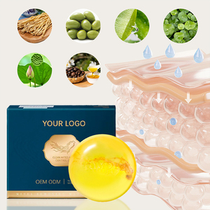 Yeni ürün <span class=keywords><strong>Ginseng</strong></span> parlatıcı takas kadın erkek Best Seller organik hindistan cevizi yağı Bar el yapımı beyazlatma vücut sabunu - Product Image 6