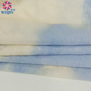 Nhuộm Thiết Kế 90gsm Polyester 94% Spandex 6% Hàn Quốc Net Đàn Hồi Điện Lưới Đan Vải Hữu Cơ Cho Thể Thao Quần Áo Đồng Phục - Product Image 6