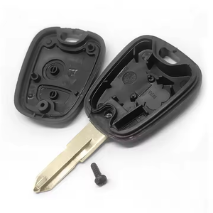 2 düğmeler ile akıllı araba anahtarı kesilmemiş Insert anahtar durumda uzaktan kumanda kabuk araba aksesuarları - Product Image 3