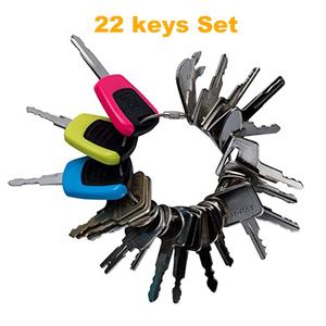 Set di chiavi di accensione Set di chiavi Master per attrezzature pesanti, 55 chiavi di avviamento di accensione per CAT Terex CA-SE Kubota Volvo Llave - Product Image 2