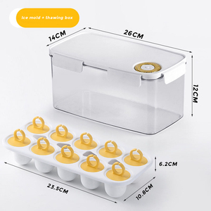 Custom Reusable Mini Ice Pop Molds Popsicle Ice <strong>Cube</strong> Molds <strong>Shapes</strong> Popsicle Ice Cream Mold <strong>Cube</strong> Tray Plastic Packaging Children