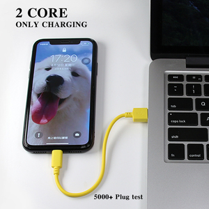 Cantell สาย Usb ขนาดเล็กยาว0.2ม.,สายไฟธนาคารพลังงานสั้น20ซม. V8 Usb สายชาร์จเร็วสำหรับแอนดรอยด์