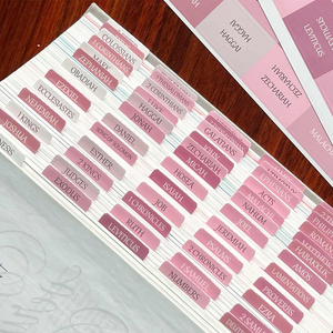 Özel baskılı kendinden yapışkanlı etiket İncil sekmeler 39 eski ahit 27 yeni ahit ve 9 boş sekmeler İncil günlüğe sekmeler - Product Image 3