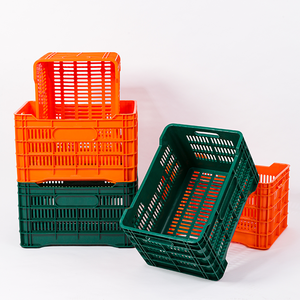 Thùng nhựa được sử dụng cho rau và trái cây lưới nhựa Thùng Lưu Trữ doanh thu hộp có thể tái chế container nông nghiệp lưu trữ - Product Image 4