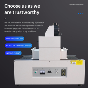 RX400-1 ультрафиолетовая трафаретная печать, 3 кВт, высокомощная машина для отверждения, автоматическое оборудование, небольшая УФ-машина - Product Image 6