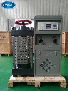 Máquina de prueba manual de compresión de hormigón 2000KN - Product Image 6